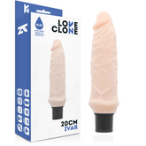 LOVECLONE - VIBRADOR AUTOLUBRICANTE IVAR 20 CM -O- 3,7 CM